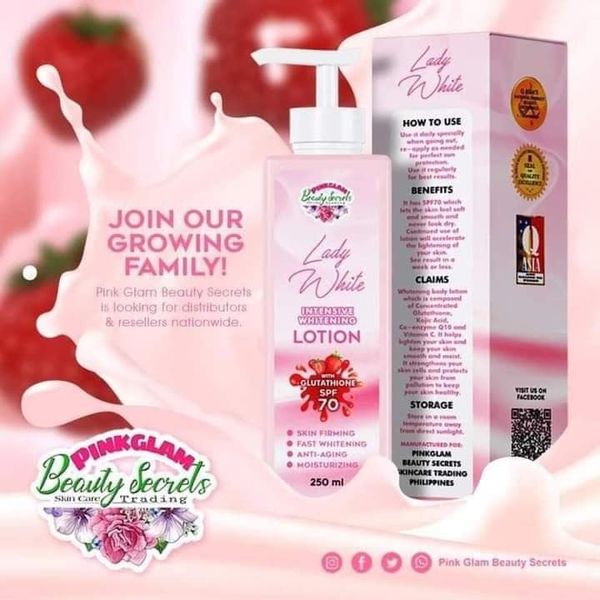 Pinkglam Lady White Lotion