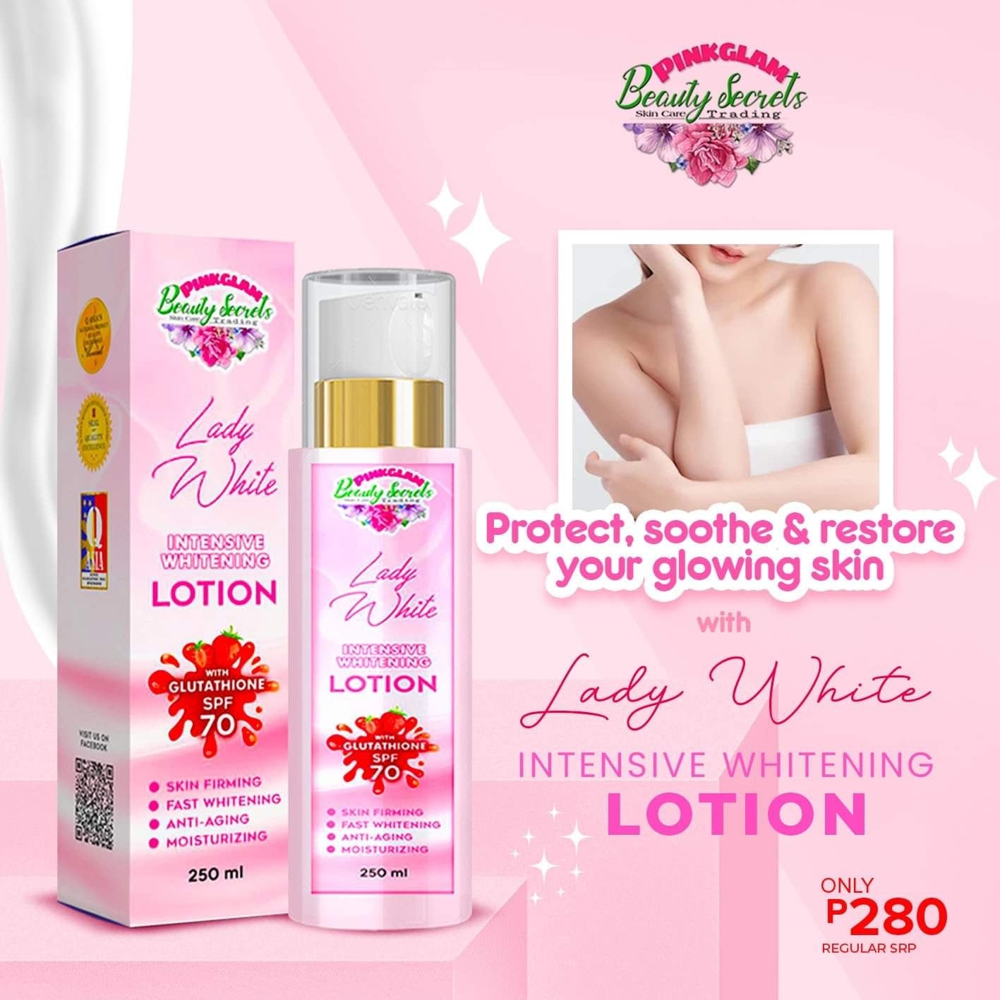 Pinkglam Lady White Lotion