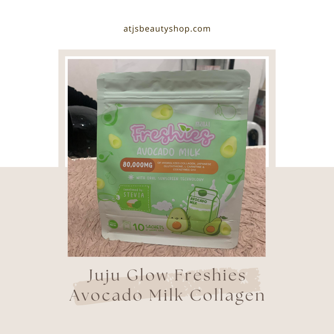 Jujuglow Freshies Avocado Milk Collagen Drink