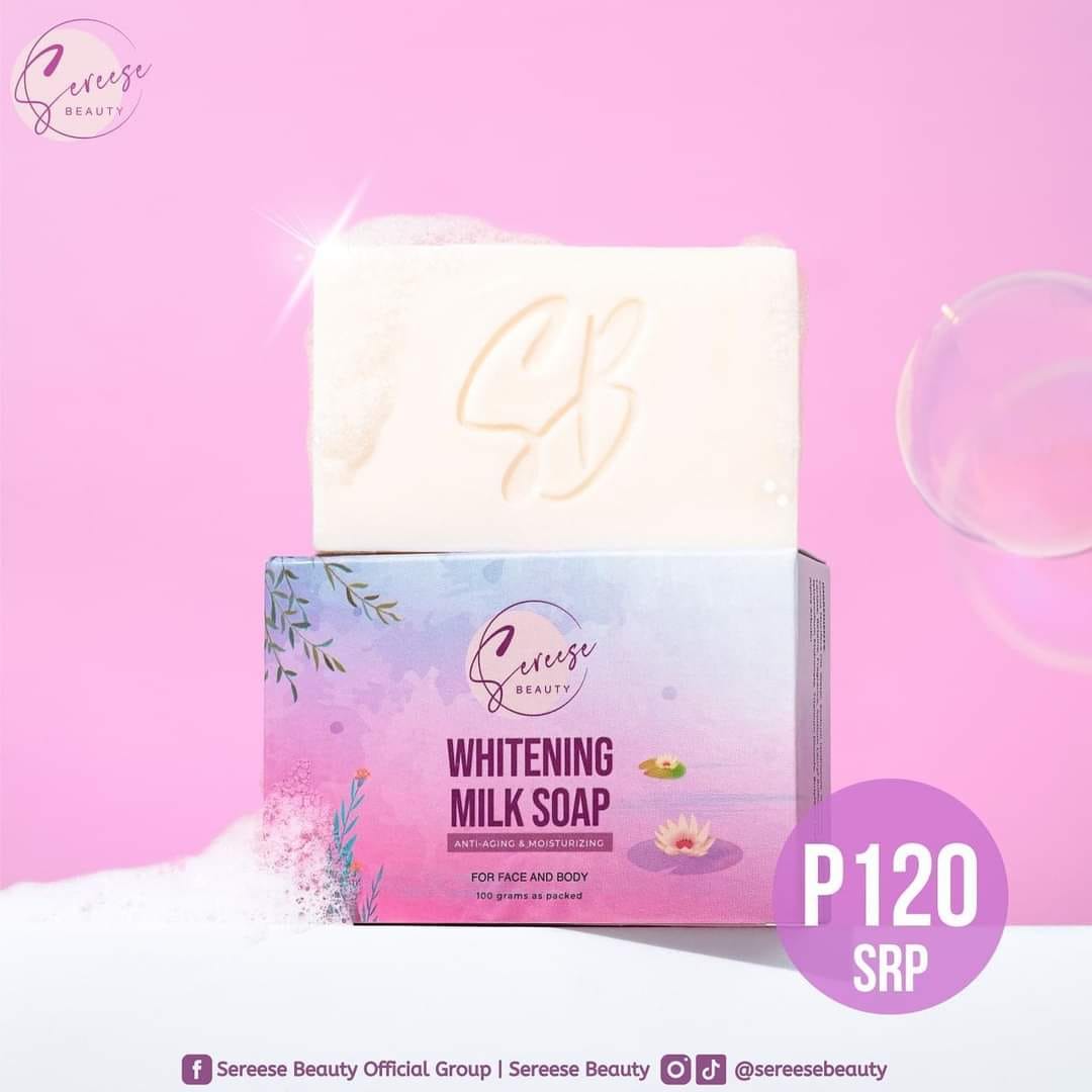 Sereese Beauty Whitening Milk Soap